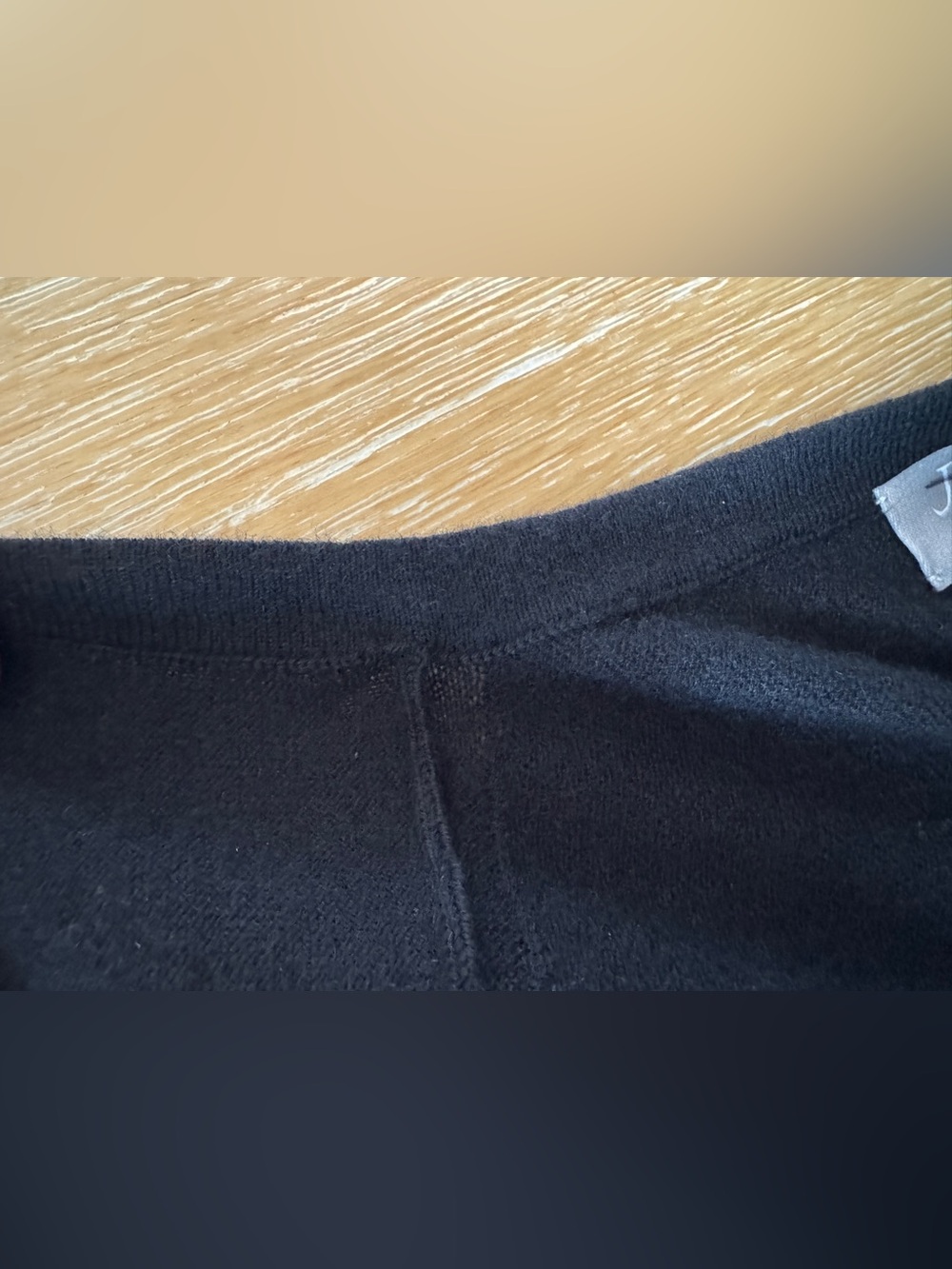 NWT! J. CREW Women’s Featherweight Cashmere Cardigan Jet Black Size XS *see note - Picture 15 of 16